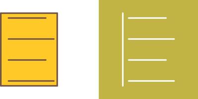 Unique Left Align Icon Design vector