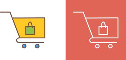 Unique Cart Icon Design vector