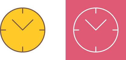Unique Clock Icon Design vector