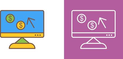 Unique Pay Per Click Icon Design vector