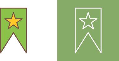 Unique Bookmarking Services Icon Design vector