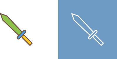 Unique Sword Icon Design vector