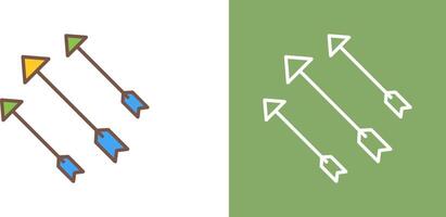 Unique Arrows Icon Design vector