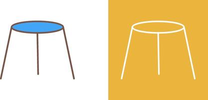 Unique Stool Icon Design vector