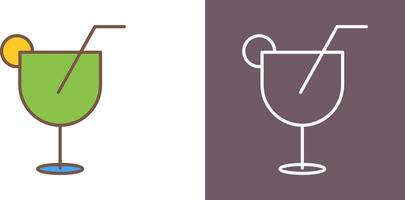 Unique Drinks Icon Design vector