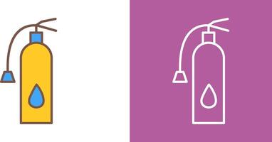 Unique Fire Extinguisher Icon Design vector
