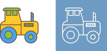 Tractor Icon Design vector