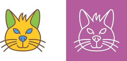 gato icono diseño vector