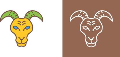 Goat Icon Design vector
