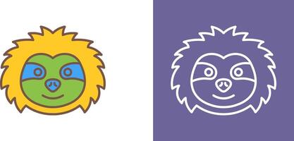 Sloth Icon Design vector