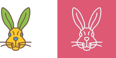 Rabbit Icon Design vector