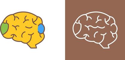 Brain Icon Design vector