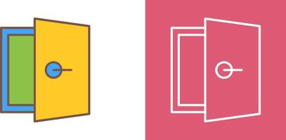 Door Icon Design vector