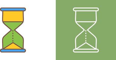 Hourglass Icon Design vector