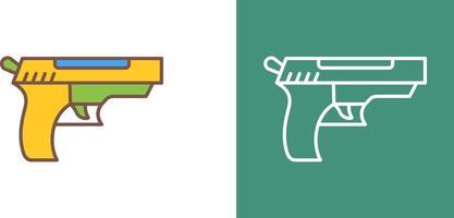 diseño de icono de pistola vector