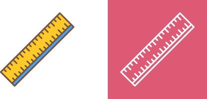 Ruler Icon Design vector