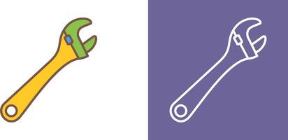 Wrench Icon Design vector