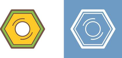 Nut Icon Design vector