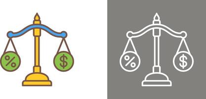 Scale Icon Design vector