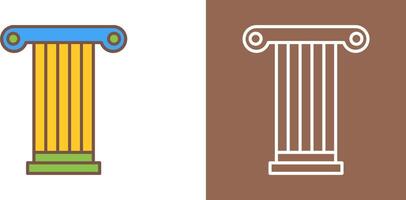 Pillar Icon Design vector