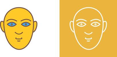 Human Face Icon Design vector