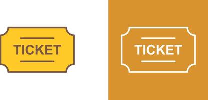 Tickets Icon Design vector