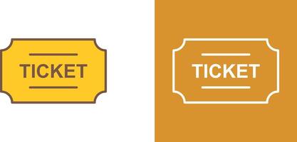 Tickets Icon Design vector