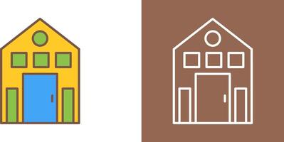 Building Icon Design vector