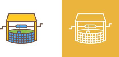 Water Well Icon Design vector