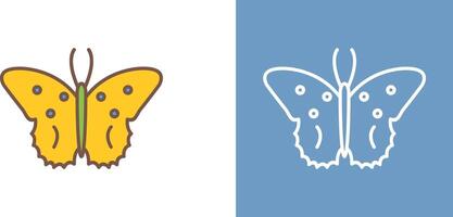 diseño de icono de mariposa vector