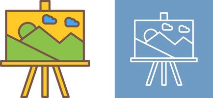 Canvas Icon Design vector