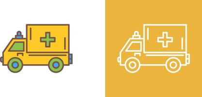 Ambulance Icon Design vector