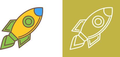 Launch Icon Design vector