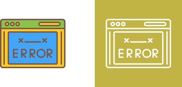 error código icono diseño vector
