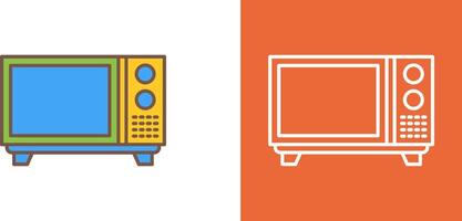 Microwave Icon Design vector