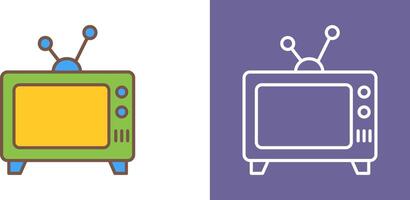 Television Icon Design vector