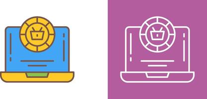 Token Icon Design vector