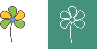 Small flowers Icon Design vector