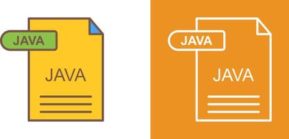 Java Icon Design vector