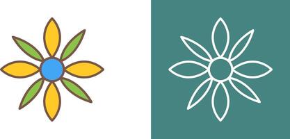 Flower Icon Design vector