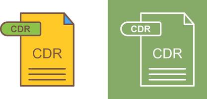 cdr icono diseño vector