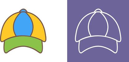 P Cap Icon Design vector