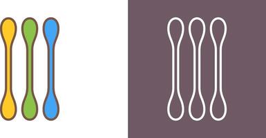 Cotton Bud Icon Design vector