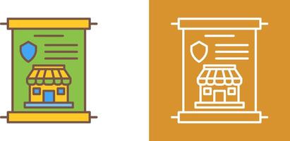 Policy Icon Design vector