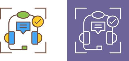 Technical Support Icon Design vector