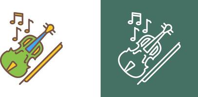 Violin Icon Design vector