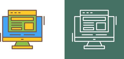 Adaptive Layout Icon Design vector