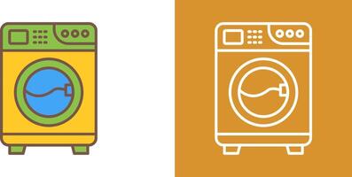 Washing Machine Icon Design vector