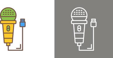 Microphone Icon Design vector