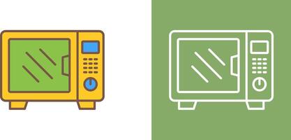 Microwave Icon Design vector